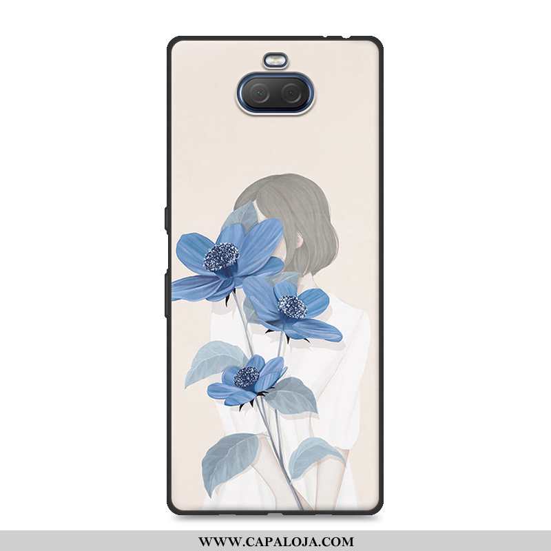 Capa Sony Xperia 10 Personalizada Cases Silicone Completa Branco, Capas Sony Xperia 10 Criativas Onl