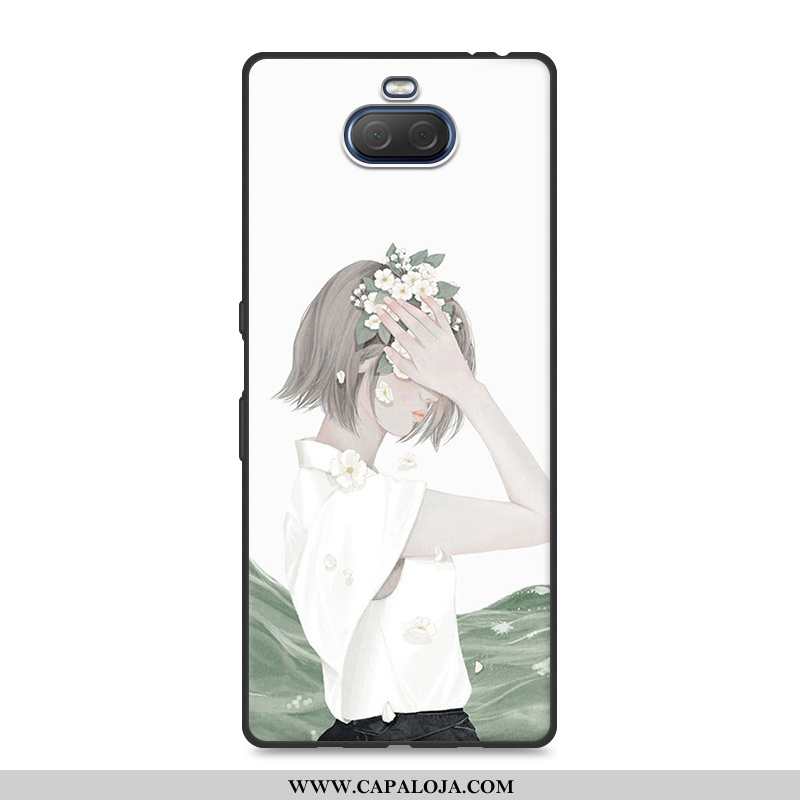 Capa Sony Xperia 10 Personalizada Cases Silicone Completa Branco, Capas Sony Xperia 10 Criativas Onl