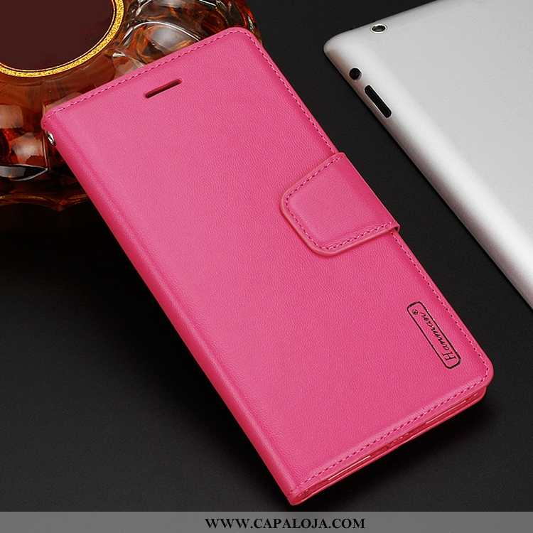 Capa Sony Xperia 10 Plus Couro Feminino Cover Telemóvel Rosa, Capas Sony Xperia 10 Plus Cases Promoç