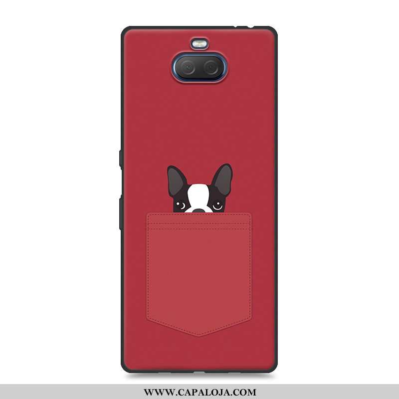 Capa Sony Xperia 10 Plus Desenho Animado Cases Antiqueda Protetoras Cinza, Capas Sony Xperia 10 Plus