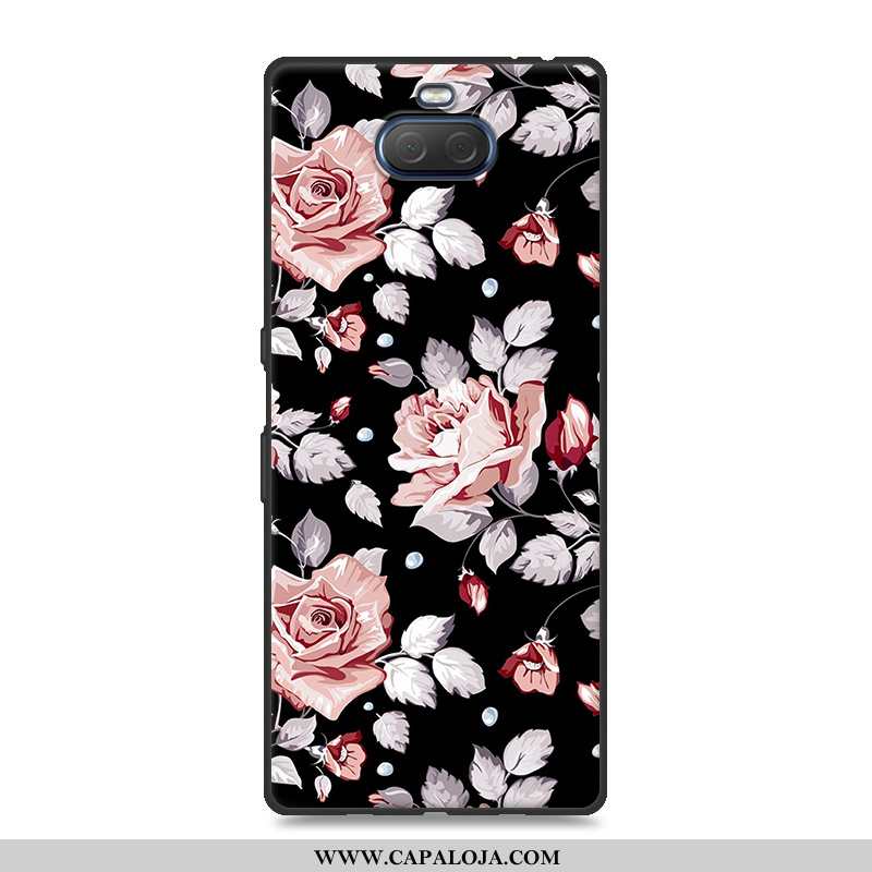 Capa Sony Xperia 10 Plus Desenho Animado Cases Antiqueda Protetoras Cinza, Capas Sony Xperia 10 Plus