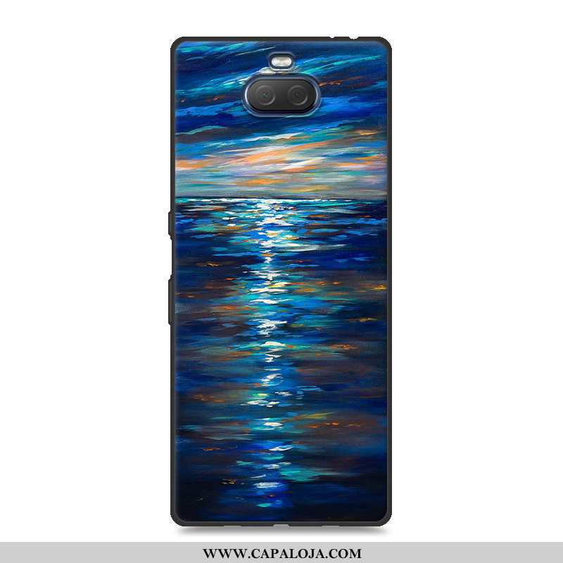 Capa Sony Xperia 10 Plus Desenho Animado Cases Antiqueda Protetoras Cinza, Capas Sony Xperia 10 Plus