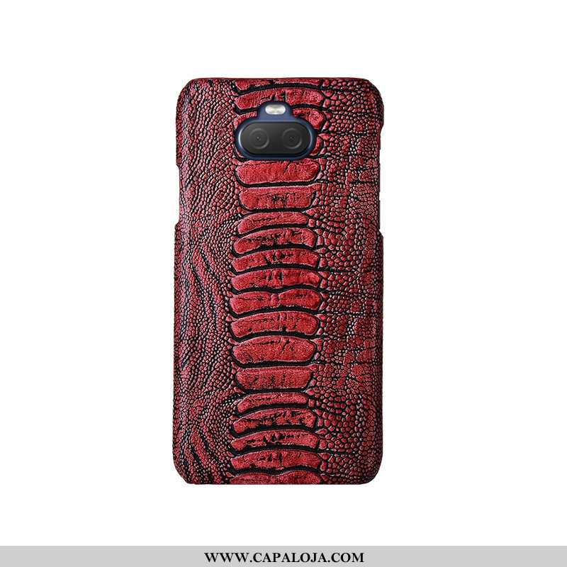 Capa Sony Xperia 10 Plus Luxo Cor De Vinho Traseira Cases Bordô, Capas Sony Xperia 10 Plus Personali