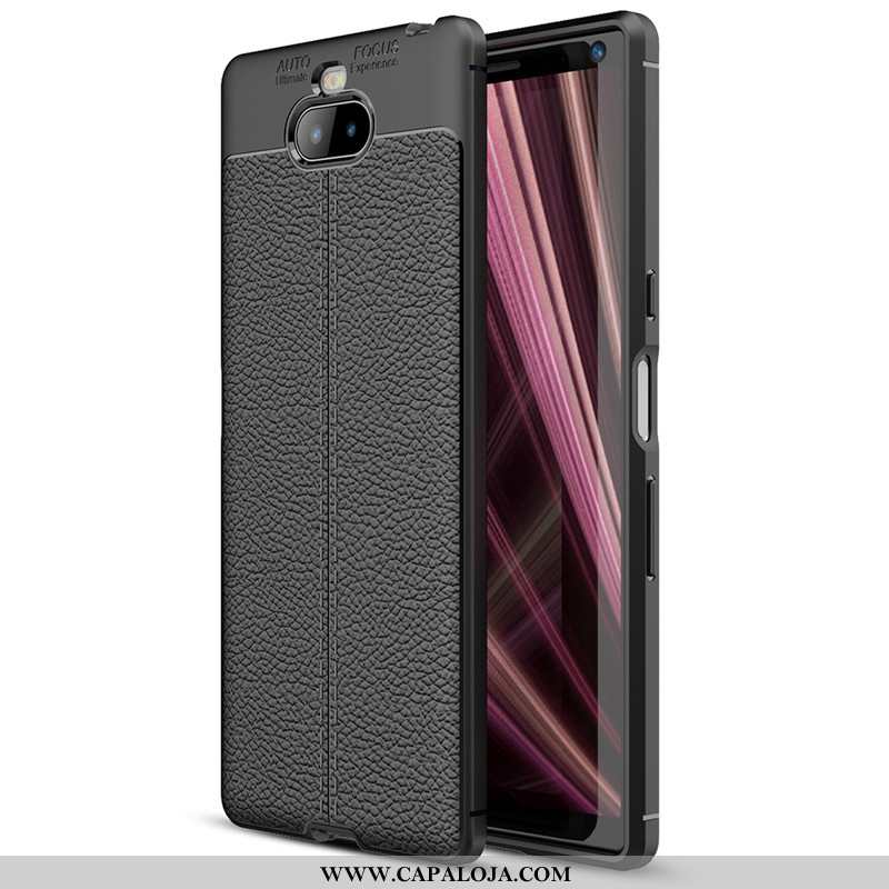 Capa Sony Xperia 10 Plus Protetoras Completa Preto Capas, Sony Xperia 10 Plus Telemóvel Promoção