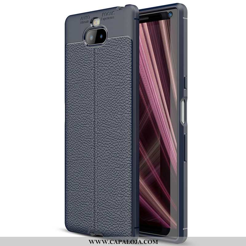 Capa Sony Xperia 10 Plus Protetoras Completa Preto Capas, Sony Xperia 10 Plus Telemóvel Promoção