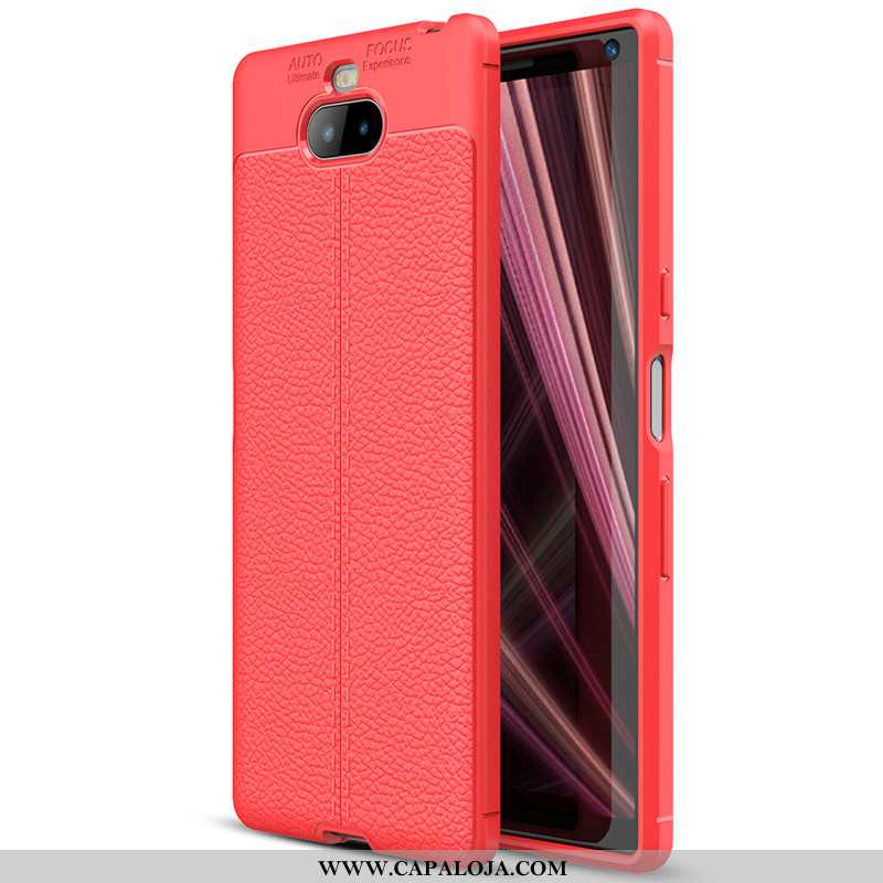 Capa Sony Xperia 10 Protetoras Preto Cases Telemóvel, Capas Sony Xperia 10 Baratas