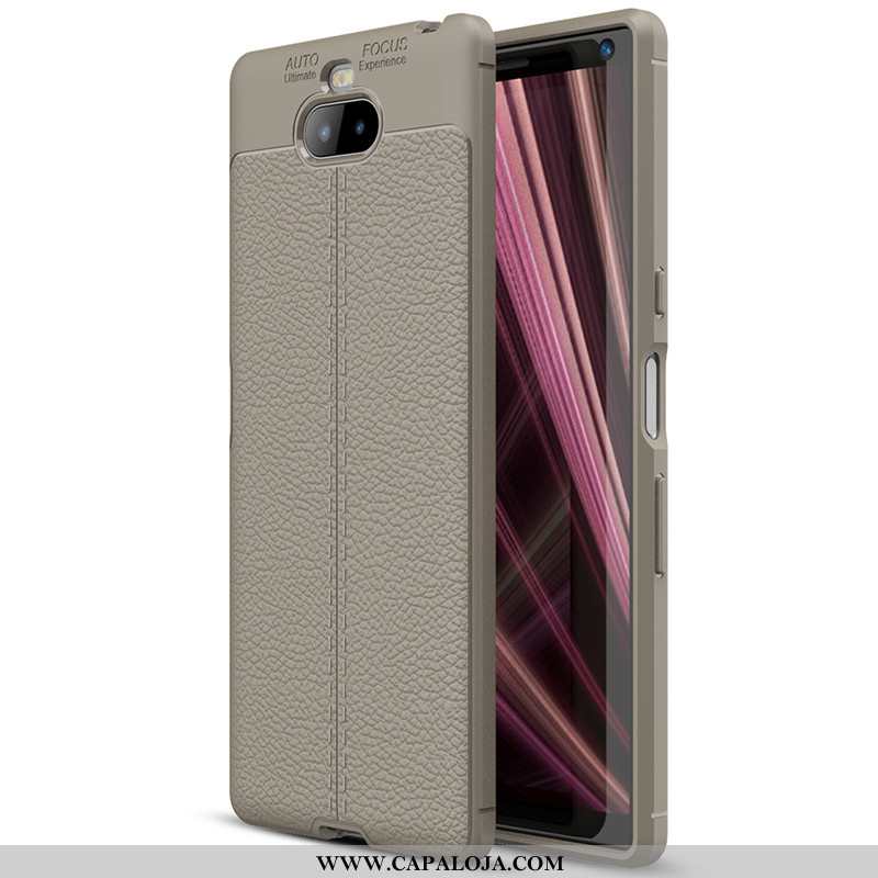 Capa Sony Xperia 10 Protetoras Preto Cases Telemóvel, Capas Sony Xperia 10 Baratas