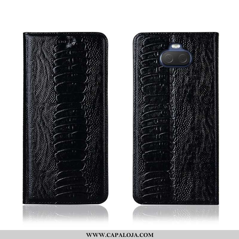 Capa Sony Xperia 10 Soft Completa Couro Genuíno Capas Caqui, Sony Xperia 10 Protetoras Comprar