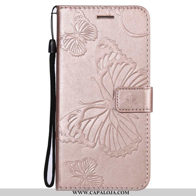 Capa Sony Xperia 10 Soft Couro Antiqueda Telemóvel Rosa, Capas Sony Xperia 10 Protetoras Venda