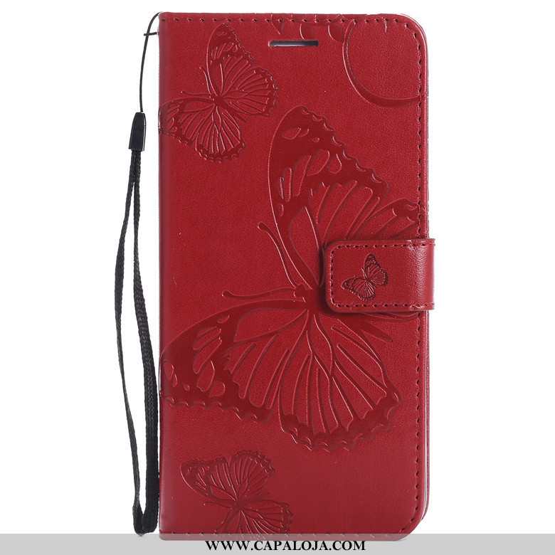 Capa Sony Xperia 10 Soft Couro Antiqueda Telemóvel Rosa, Capas Sony Xperia 10 Protetoras Venda