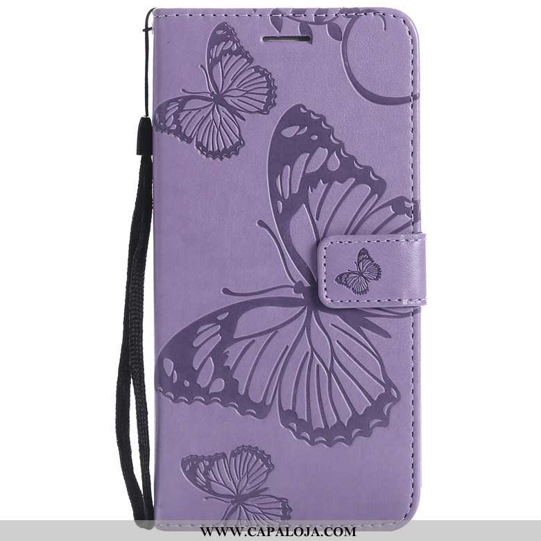 Capa Sony Xperia 10 Soft Couro Antiqueda Telemóvel Rosa, Capas Sony Xperia 10 Protetoras Venda