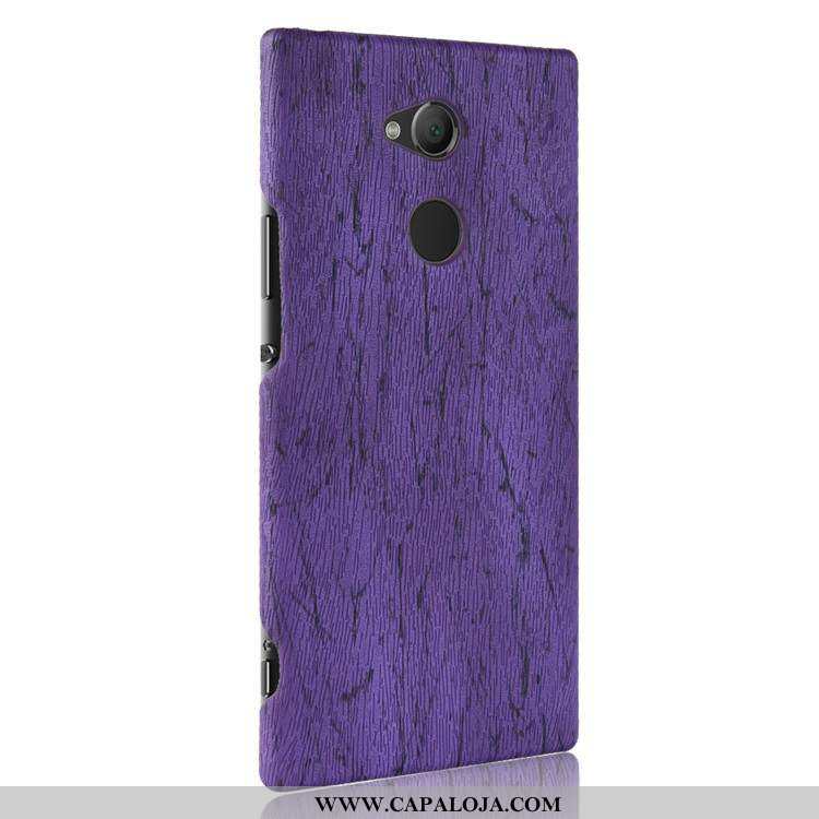 Capa Sony Xperia L2 Madeira Couro Telemóvel Capas Castanho, Sony Xperia L2 Protetoras Comprar