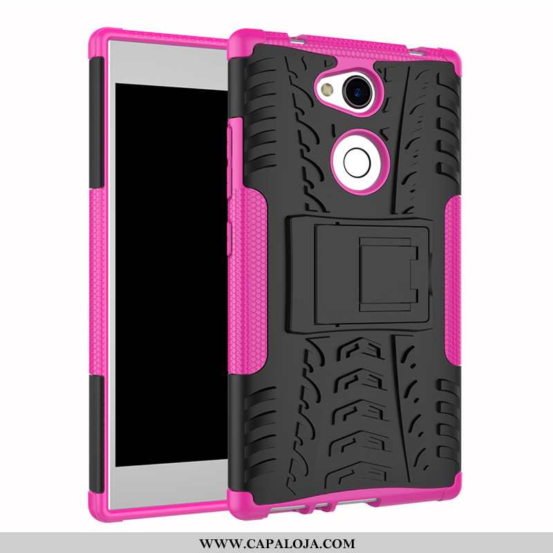 Capa Sony Xperia L2 Protetoras Antiqueda Capas Criativas Preto, Sony Xperia L2 Silicone Baratas