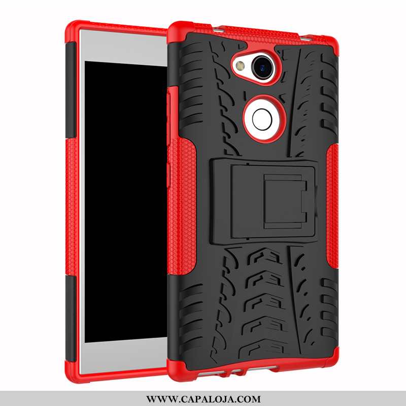 Capa Sony Xperia L2 Protetoras Antiqueda Capas Criativas Preto, Sony Xperia L2 Silicone Baratas