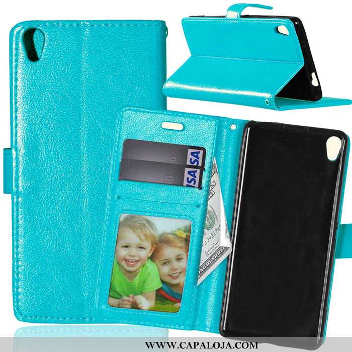 Capa Sony Xperia Xa Silicone Feminino Couro Protetoras Castanho, Capas Sony Xperia Xa Carteira Barat