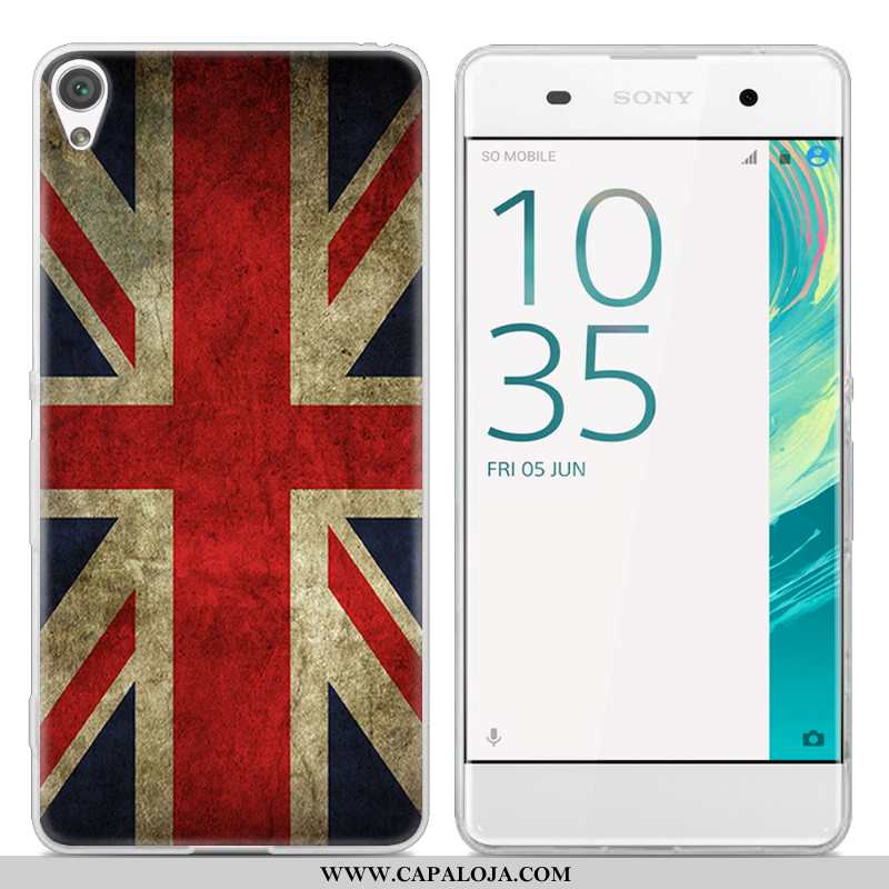 Capa Sony Xperia Xa Tendencia Pintado Antiqueda Rosa, Capas Sony Xperia Xa Clara Venda