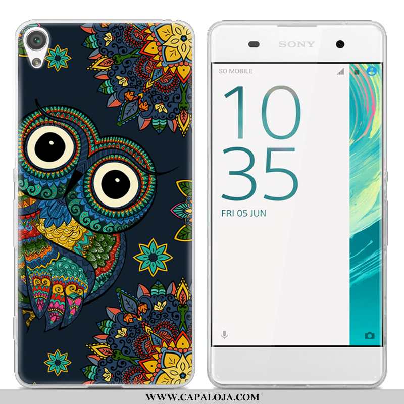 Capa Sony Xperia Xa Tendencia Pintado Antiqueda Rosa, Capas Sony Xperia Xa Clara Venda