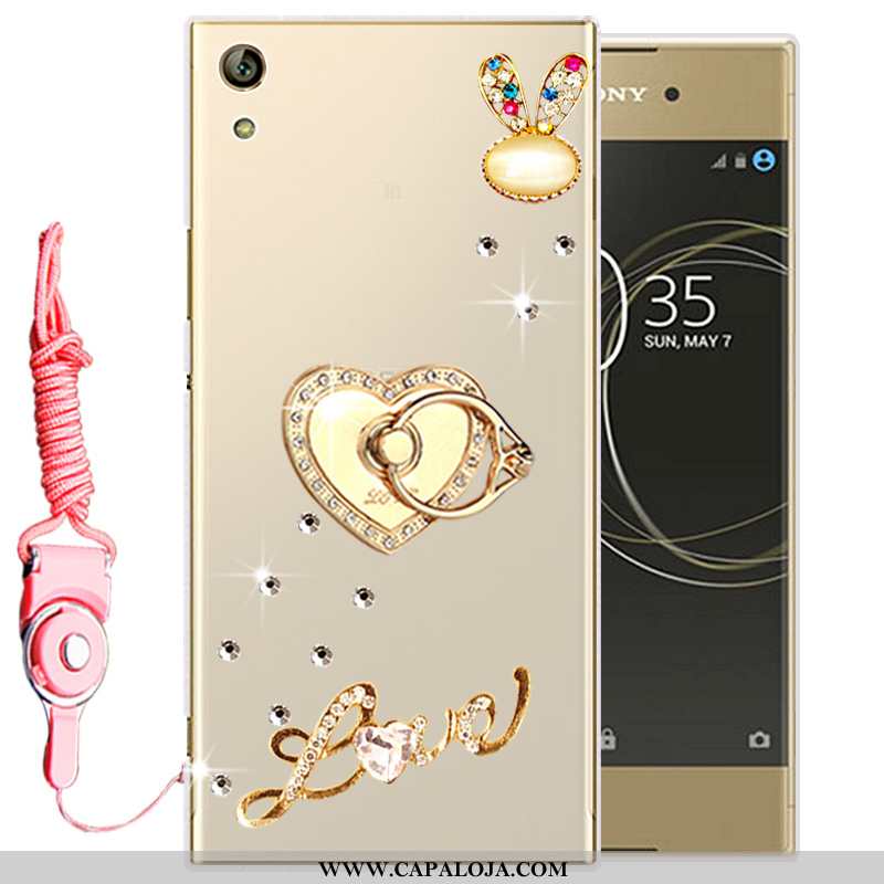 Capa Sony Xperia Xa Ultra Soft Cases Dourado Silicone, Capas Sony Xperia Xa Ultra Protetoras Barato