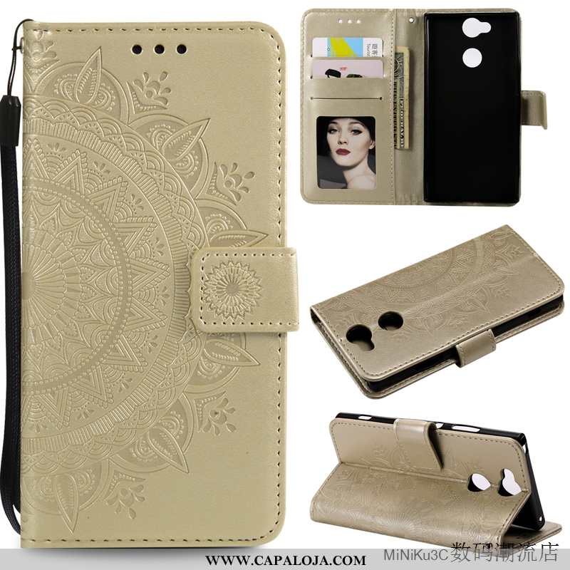 Capa Sony Xperia Xa2 Couro Cover Antiqueda Capas Roxo, Sony Xperia Xa2 Protetoras Online