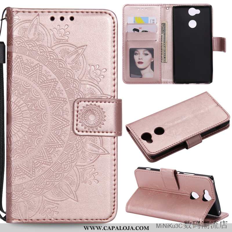 Capa Sony Xperia Xa2 Couro Cover Antiqueda Capas Roxo, Sony Xperia Xa2 Protetoras Online