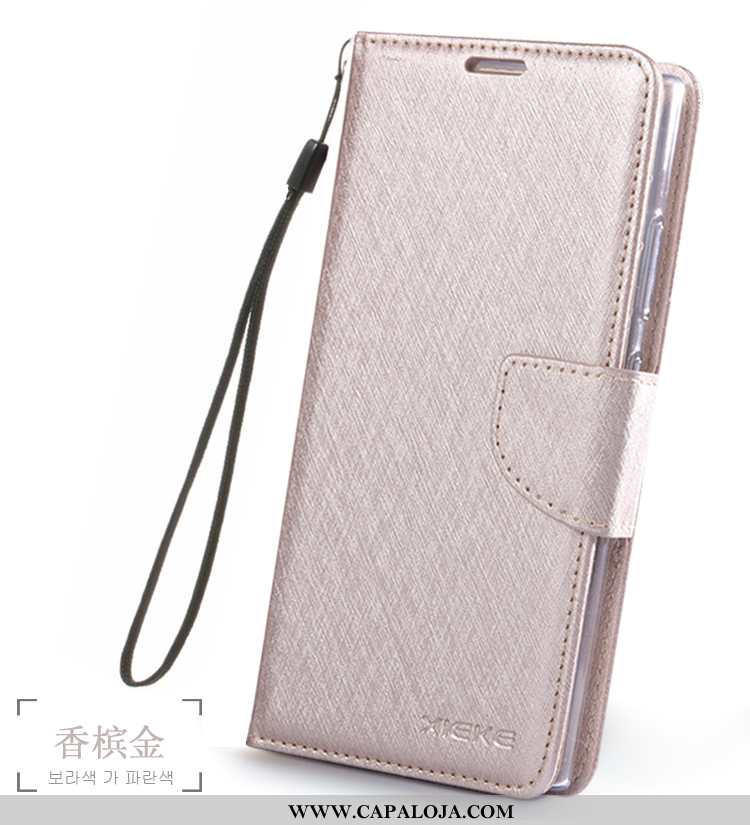 Capa Sony Xperia Xa2 Couro Feminino Antiqueda Cordao Rosa, Capas Sony Xperia Xa2 Soft Online