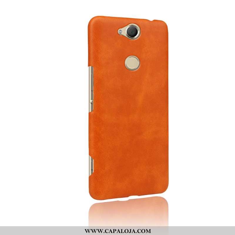 Capa Sony Xperia Xa2 Couro Telemóvel Laranja Cases, Capas Sony Xperia Xa2 Comprar