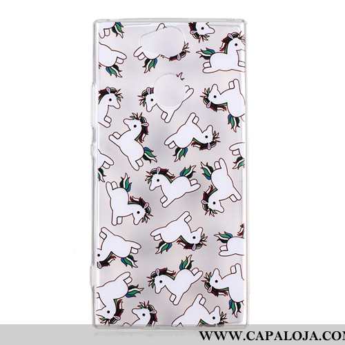 Capa Sony Xperia Xa2 Desenho Animado Transparente Verde Cases, Capas Sony Xperia Xa2 Fofas Baratos