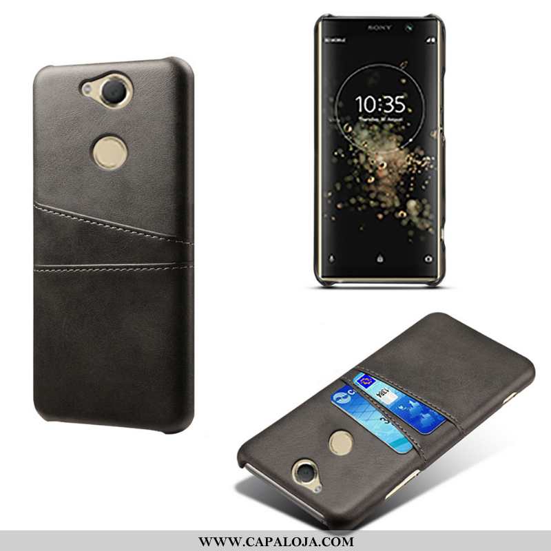 Capa Sony Xperia Xa2 Plus Couro Amarela Capas Cases Amarelo, Sony Xperia Xa2 Plus Telemóvel Barato