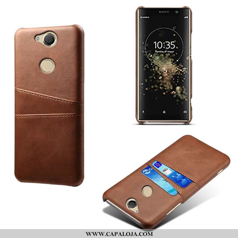 Capa Sony Xperia Xa2 Plus Couro Amarela Capas Cases Amarelo, Sony Xperia Xa2 Plus Telemóvel Barato