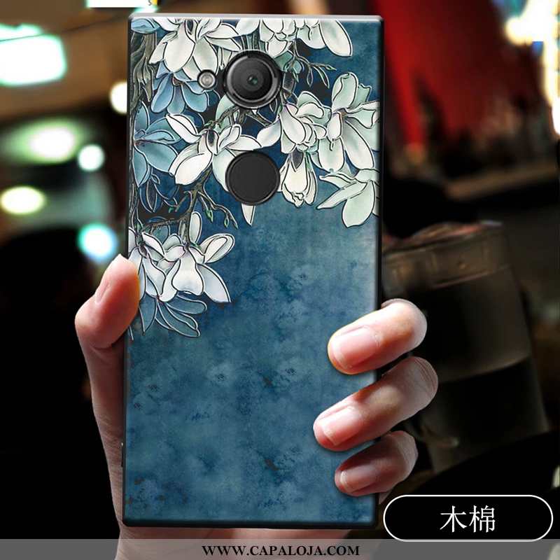 Capa Sony Xperia Xa2 Ultra Desenho Animado Cases Azul Antiqueda, Capas Sony Xperia Xa2 Ultra Soft On