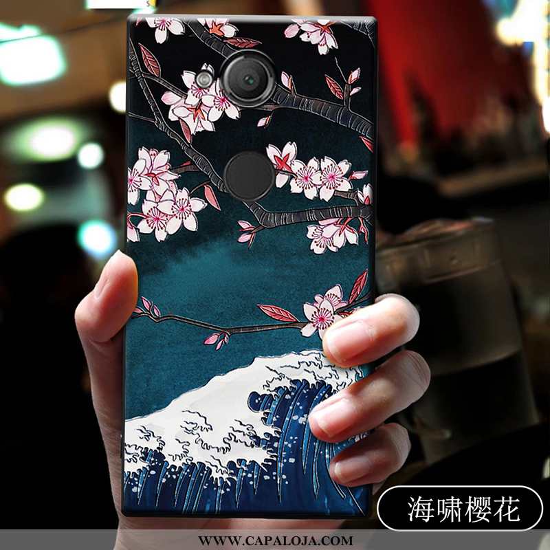 Capa Sony Xperia Xa2 Ultra Desenho Animado Cases Azul Antiqueda, Capas Sony Xperia Xa2 Ultra Soft On