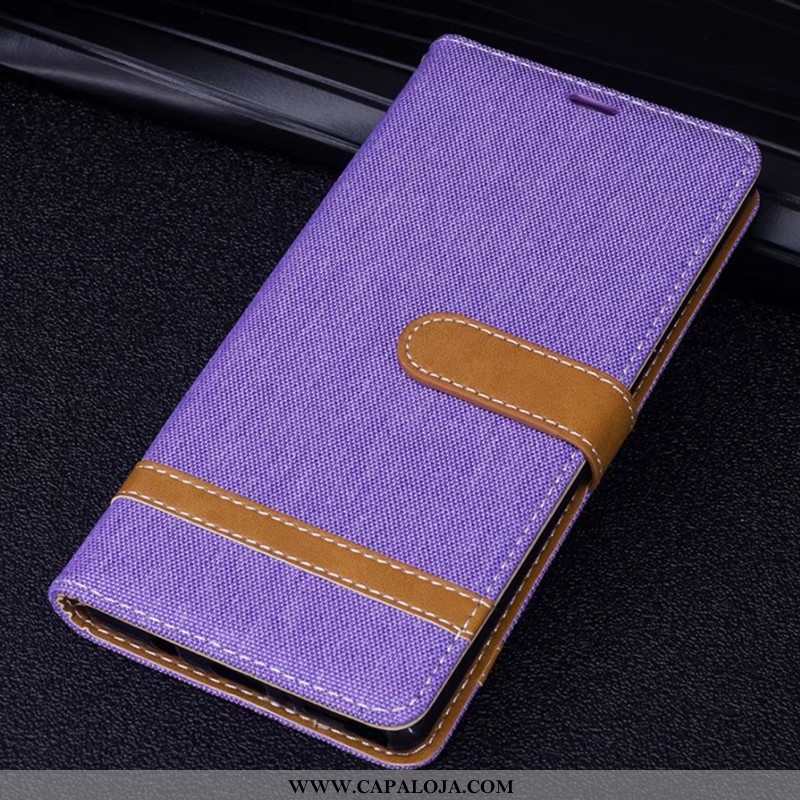 Capa Sony Xperia Xz Premium Couro Cover Masculino Capas Roxo, Sony Xperia Xz Premium Tendencia Compr