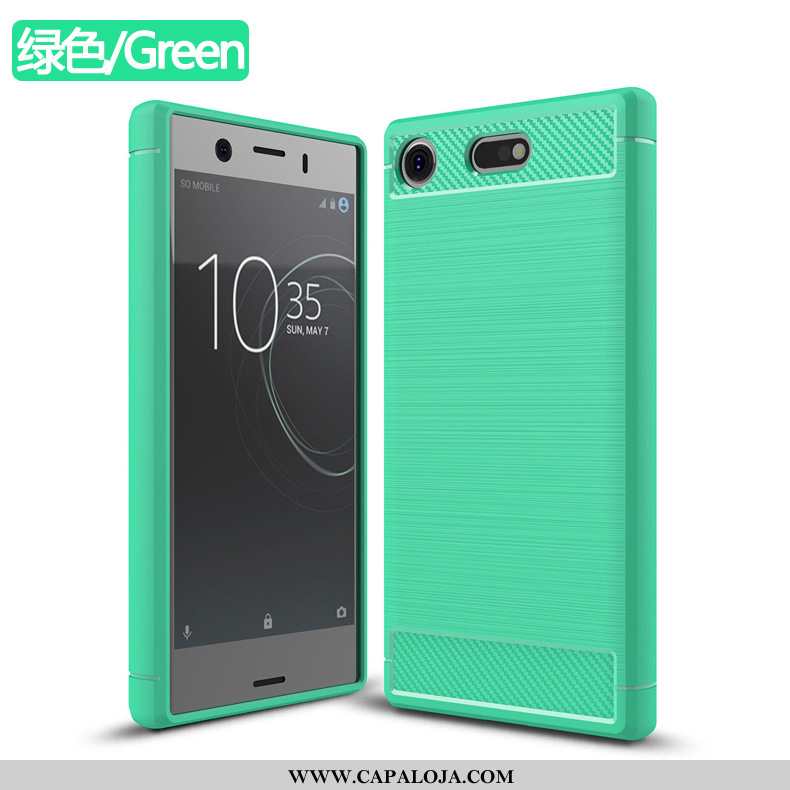 Capa Sony Xperia Xz1 Compact Antiqueda Verde Telemóvel Capas, Sony Xperia Xz1 Compact Cases Venda