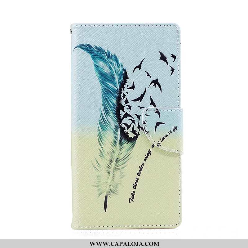 Capa Sony Xperia Xz1 Compact Protetoras Azul Cover Pintado, Capas Sony Xperia Xz1 Compact Couro Bara