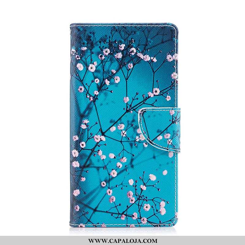 Capa Sony Xperia Xz1 Compact Protetoras Azul Cover Pintado, Capas Sony Xperia Xz1 Compact Couro Bara