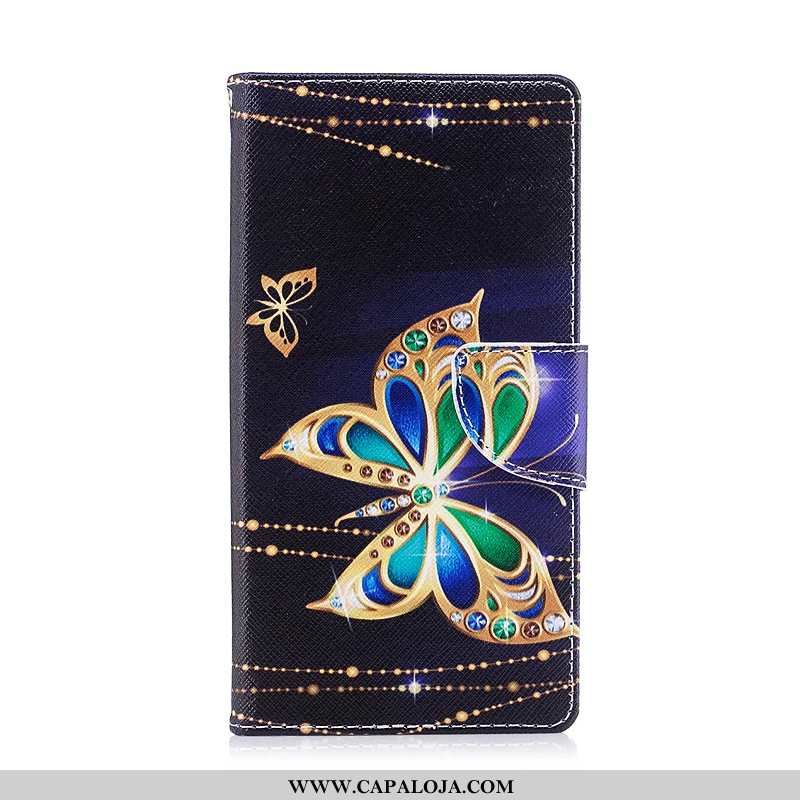 Capa Sony Xperia Xz1 Compact Protetoras Azul Cover Pintado, Capas Sony Xperia Xz1 Compact Couro Bara