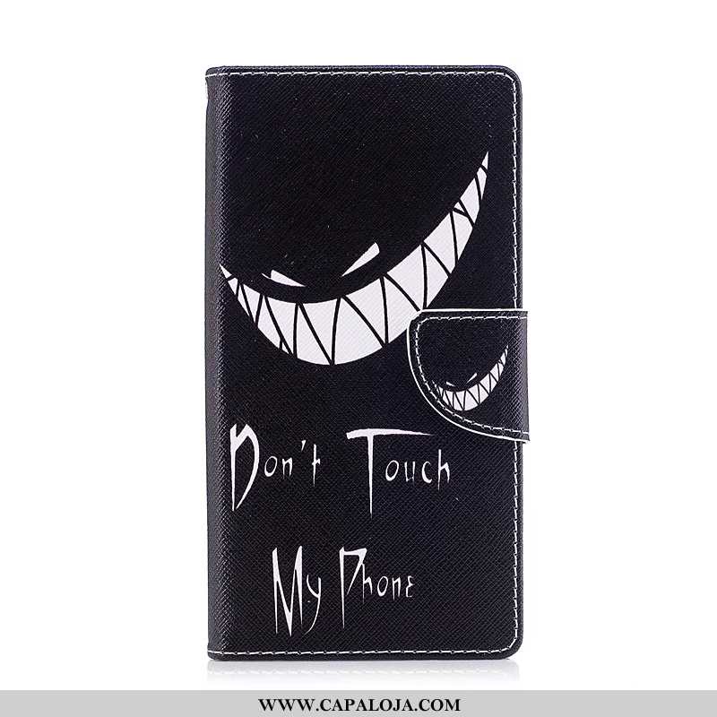 Capa Sony Xperia Xz1 Compact Protetoras Azul Cover Pintado, Capas Sony Xperia Xz1 Compact Couro Bara