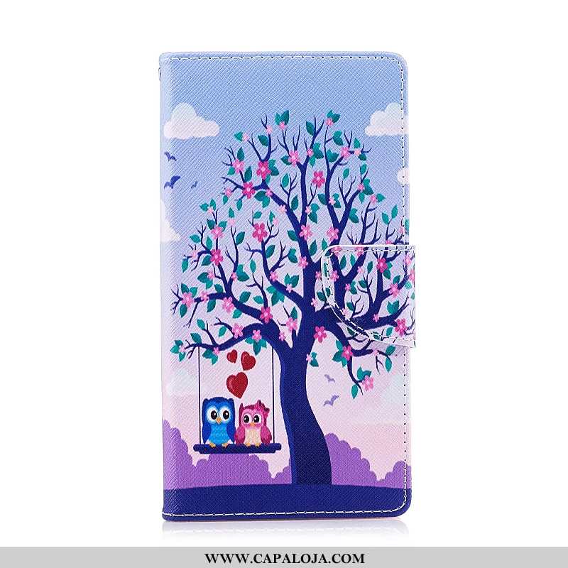 Capa Sony Xperia Xz1 Compact Protetoras Azul Cover Pintado, Capas Sony Xperia Xz1 Compact Couro Bara