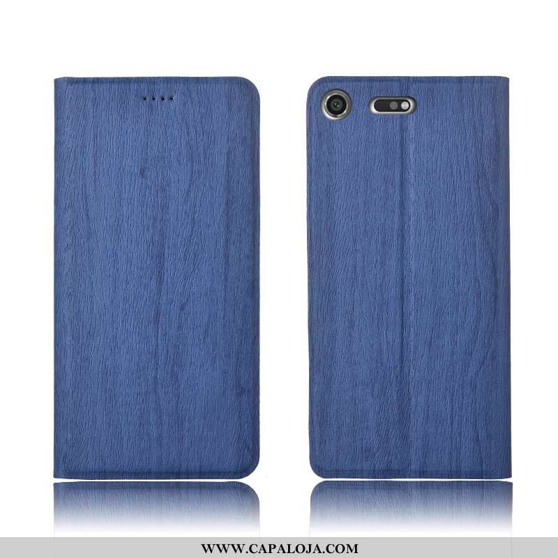 Capa Sony Xperia Xz1 Compact Soft Antiqueda Silicone Feminino Azul, Capas Sony Xperia Xz1 Compact Pr