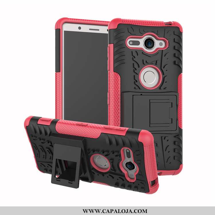 Capa Sony Xperia Xz2 Compact Protetoras Suporte Cases Capas Preto, Sony Xperia Xz2 Compact Telemóvel