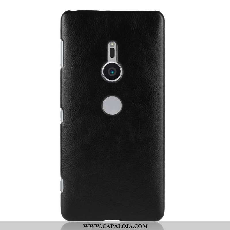 Capa Sony Xperia Xz2 Couro Telemóvel Antiqueda Cases Vermelho, Capas Sony Xperia Xz2 Protetoras Bara