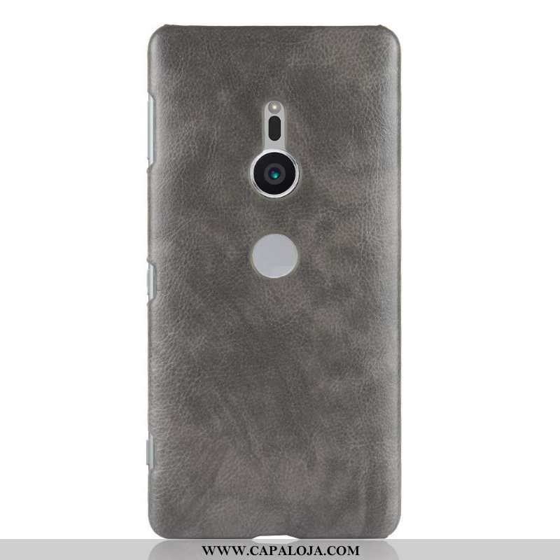 Capa Sony Xperia Xz2 Couro Telemóvel Antiqueda Cases Vermelho, Capas Sony Xperia Xz2 Protetoras Bara