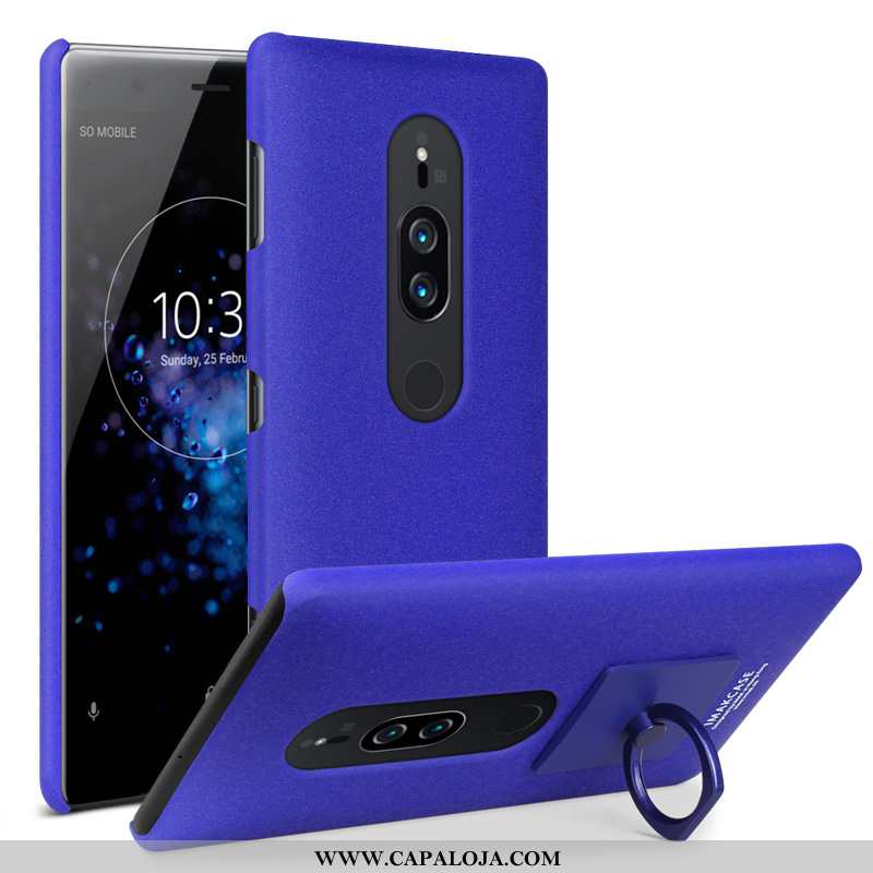 Capa Sony Xperia Xz2 Premium Couro Capas Cases Preto, Sony Xperia Xz2 Premium Fosco Promoção