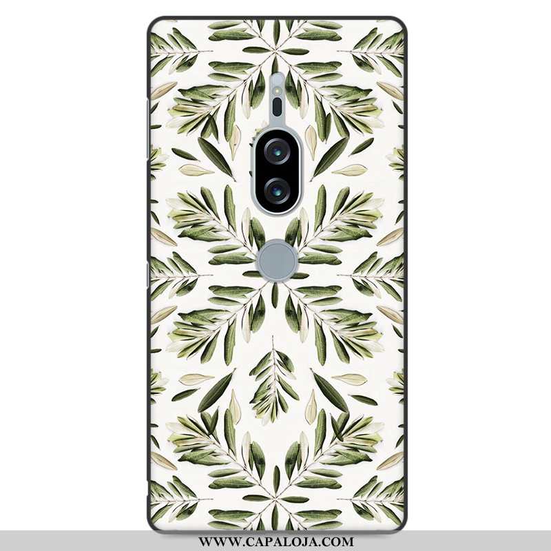 Capa Sony Xperia Xz2 Premium Silicone Protetoras Desenho Animado Soft Azul Escuro, Capas Sony Xperia