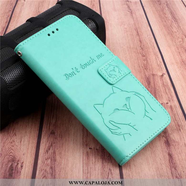 Capa Sony Xperia Xz3 Couro Completa Telemóvel Capas Verde, Sony Xperia Xz3 Protetoras Venda