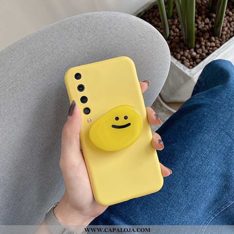 Capa Xiaomi Mi 10 Fofas Completa Protetoras Malha Amarelo, Capas Xiaomi Mi 10 Tendencia Comprar