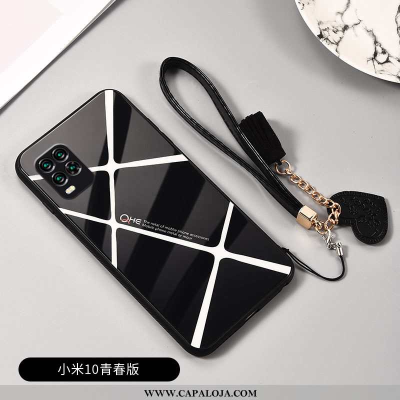 Capa Xiaomi Mi 10 Lite Super Criativas Silicone Masculino Branco, Capas Xiaomi Mi 10 Lite Protetoras