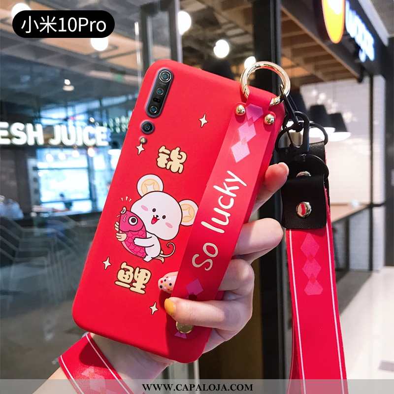 Capa Xiaomi Mi 10 Pro Criativas Personalizada Telinha Telemóvel Azul, Capas Xiaomi Mi 10 Pro Fofas V