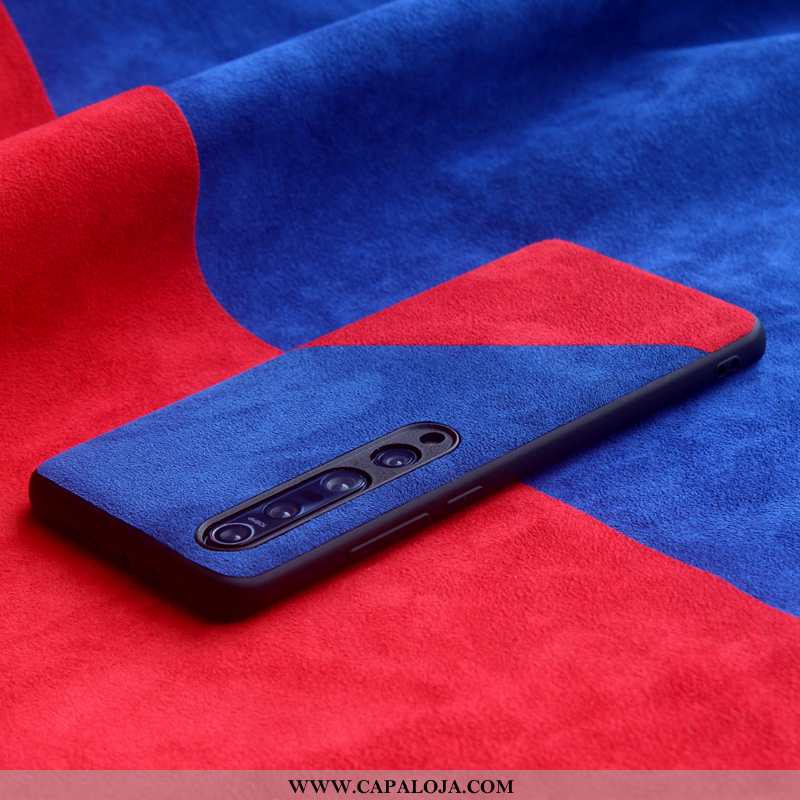 Capa Xiaomi Mi 10 Pro Silicone Bicolor Anti Suor Masculino Vermelho, Capas Xiaomi Mi 10 Pro Estiloso