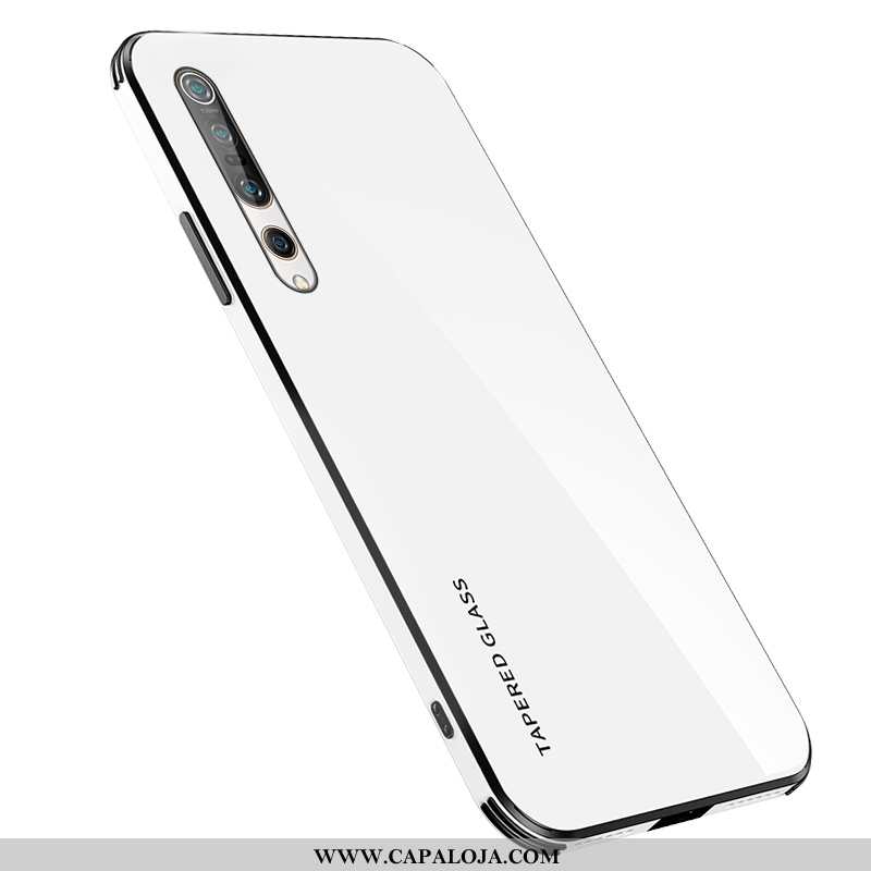 Capa Xiaomi Mi 10 Pro Silicone Tendencia Telemóvel Estilosas Branco, Capas Xiaomi Mi 10 Pro Vidro Ve